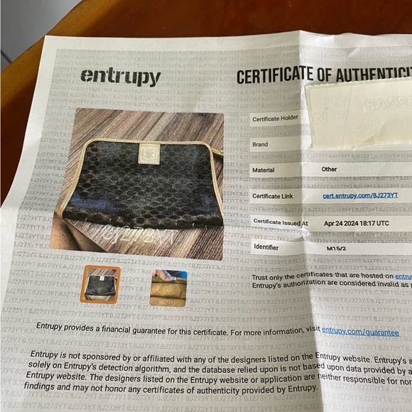 Celine Macadam Clutch, Pouch With Certificate of Authenticity included - Picture 11 of 11